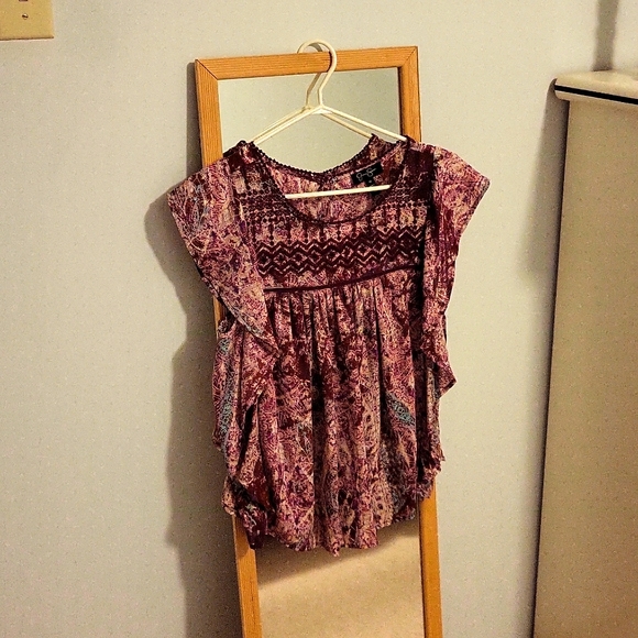 Jessica Simpson Boho blouse - Picture 1 of 5
